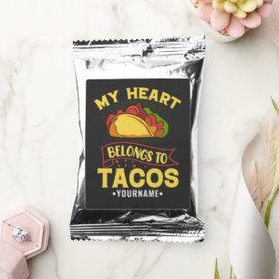 My Heart Belongs To Tacos Coffee Drink Mix