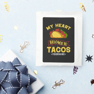 My Heart Belongs To Tacos Tea Bag Drink Mix