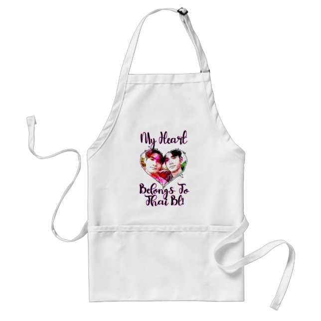 My Heart Belongs To Thai BL Adult Apron (Front)