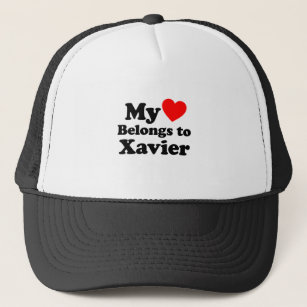 Xavier University State Love Keychain, Zazzle