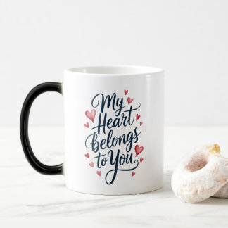 My Heart Belongs to You Color Morph Mug