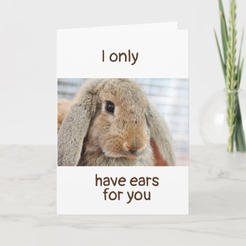 MY HEART BELONGS TO YOU EASTER CARD