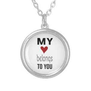 My Heart Belongs To You Necklace
