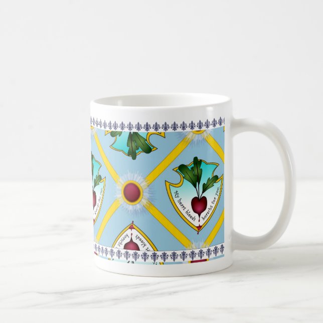 My heart bleeds borsht for you coffee mug (Right)