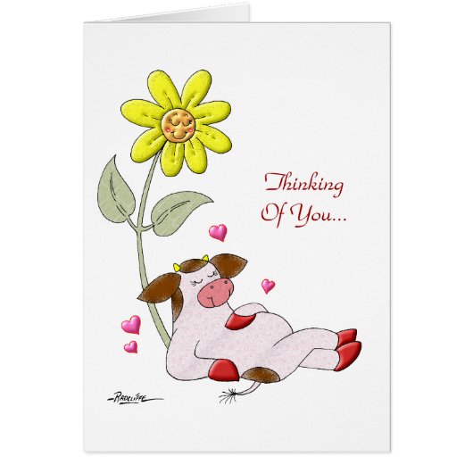 My Heart Blooms With Love Cards (Front)