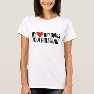 My Heart Fireman T-Shirt