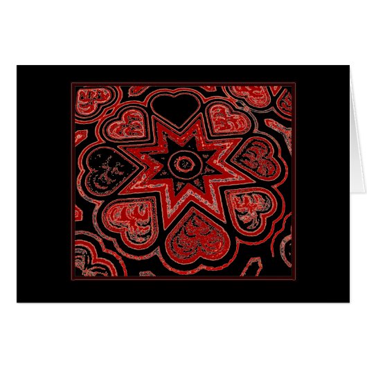 'My Heart' Greeting Card (Front Horizontal)