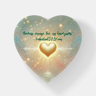 My Heart Guides Paperweight