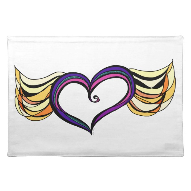 My Heart Has Wings Placemats (Front)