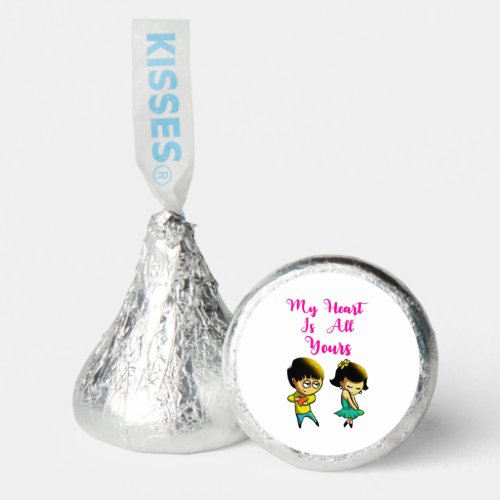 My Heart Is All Yours Bestie Valentine Girlfriend Hersheys Kisses