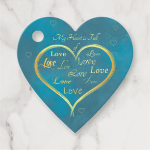 My Heart is Full of Love, Favor Tags