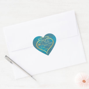 My Heart is Full of Love, Heart Sticker
