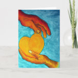 My Heart Is In Your Hands Card at Zazzle
