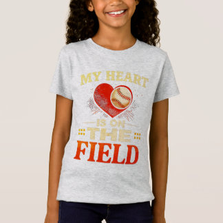 My Heart Is On Field T-Shirt