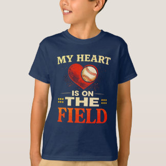 My Heart Is On Field T-Shirt