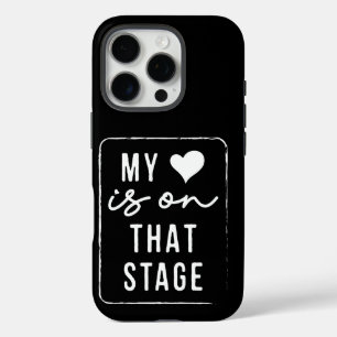 My Heart Is On That Stage Dance Mom Vintage Retro iPhone 16 Pro Case