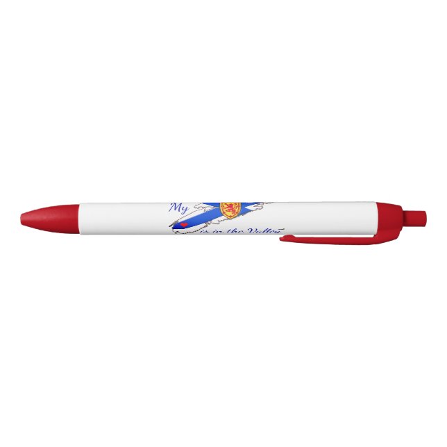 My Heart is the valley Nova Scotia pen red (Bottom)