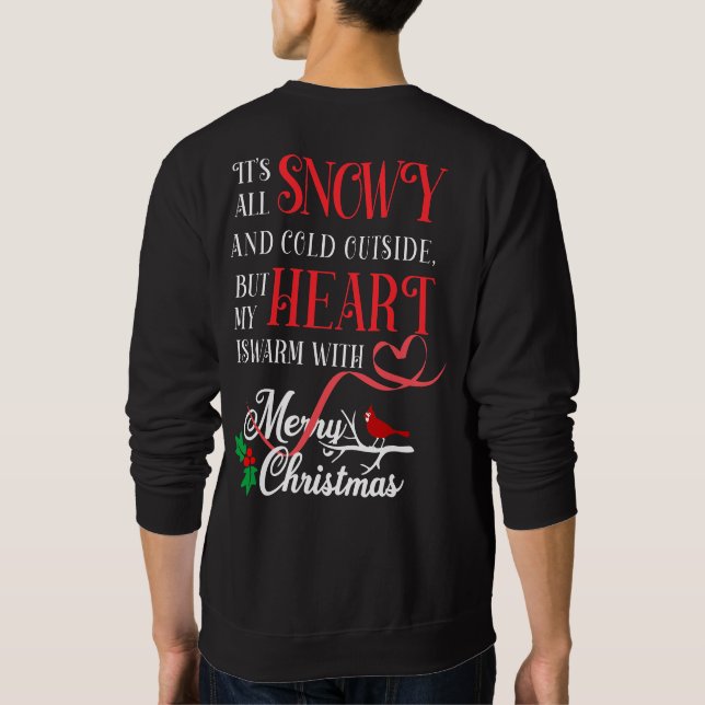 My Heart Is Warm Sweatshirt (Back)