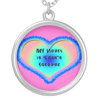 My Heart is yours Silver Plated Necklace
