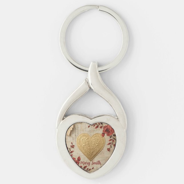 My Heart  Keychain (Front)