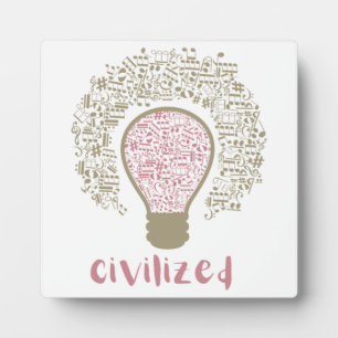 My Heart Lumi Classic Civilized Art design for Mus Plaque