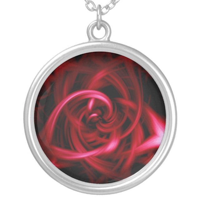 My Heart Silver Plated Necklace (Front)