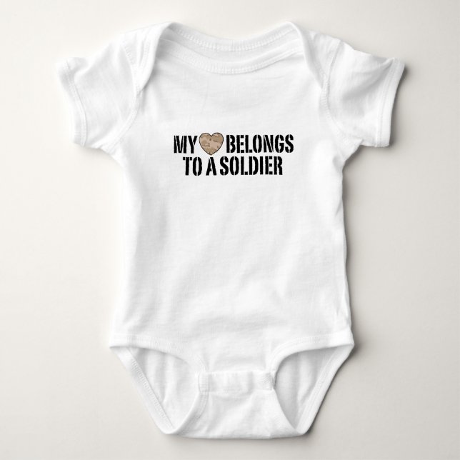 My Heart Soldier T-Shirt (Front)
