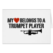 My Heart Trumpet Player (Front Horizontal)