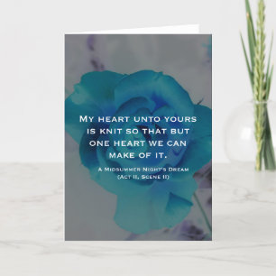 My Heart Unto Yours Is Knit Greeting Card