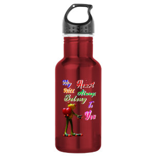 My Heart Will Always Belong To You Stainless Steel Water Bottle