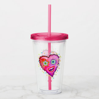 MY HEART WILL GLOW ON ACRYLIC TUMBLER