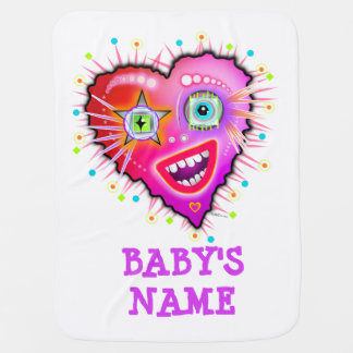 MY HEART WILL GLOW ON BABY BLANKET