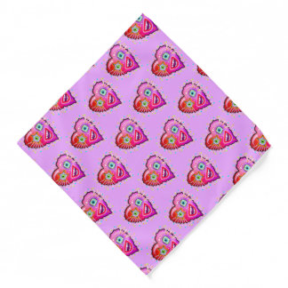 MY HEART WILL GLOW ON BANDANA