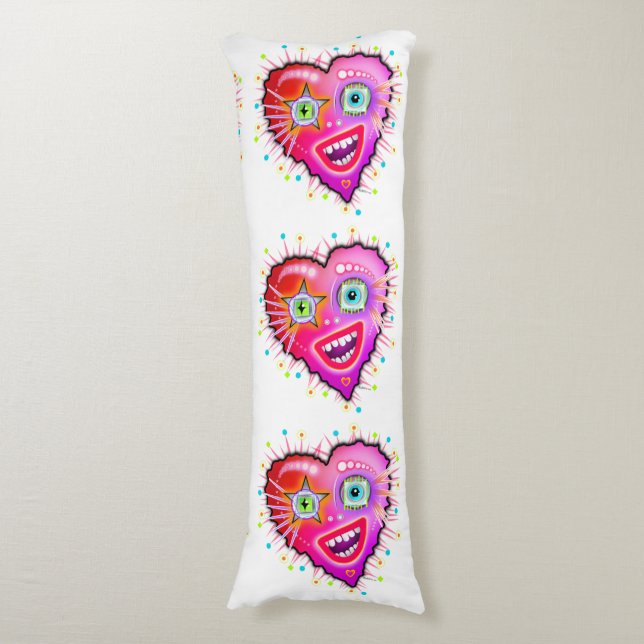 MY HEART WILL GLOW ON BODY PILLOW (Front Vertical)