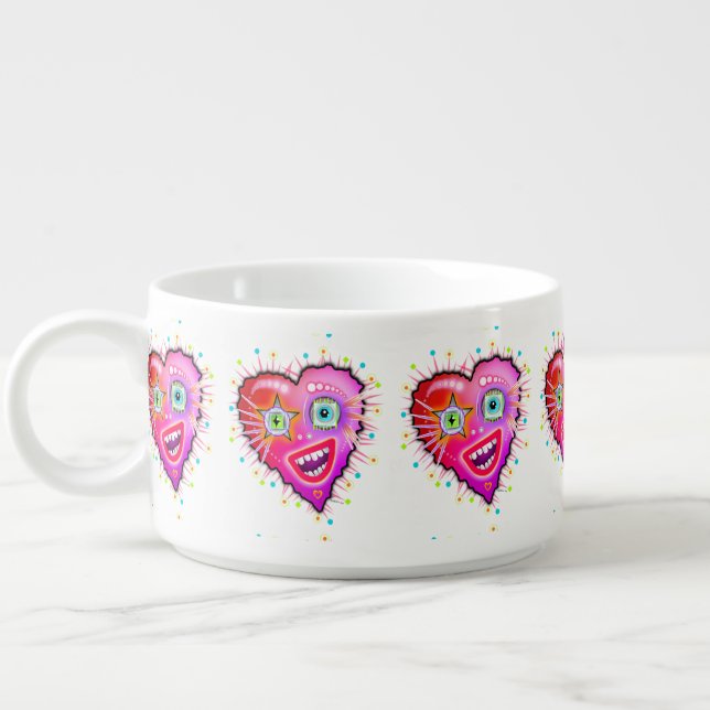 MY HEART WILL GLOW ON BOWL (Right)