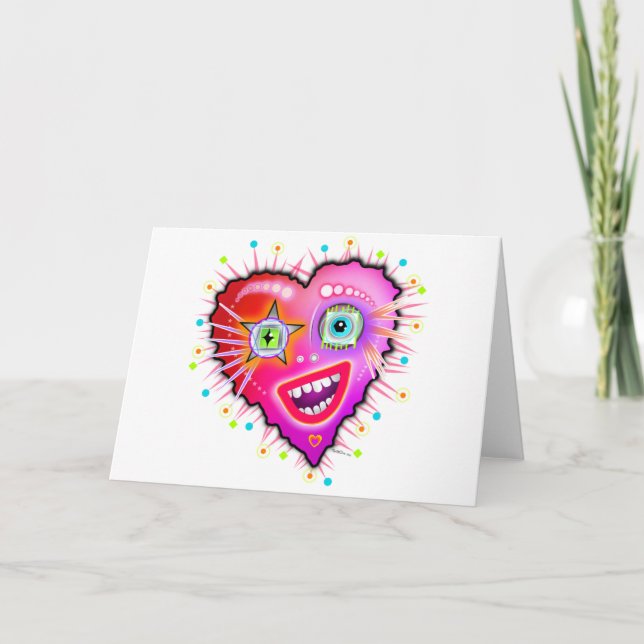 MY HEART WILL GLOW ON CARD (Front)