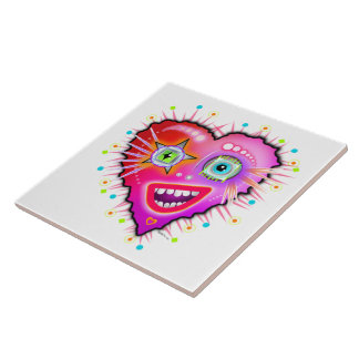 MY HEART WILL GLOW ON CERAMIC TILE