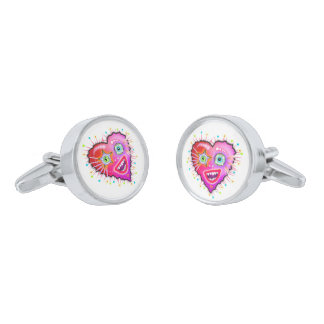 MY HEART WILL GLOW ON CUFFLINKS