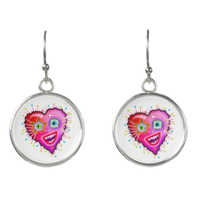 MY HEART WILL GLOW ON EARRINGS (Front)
