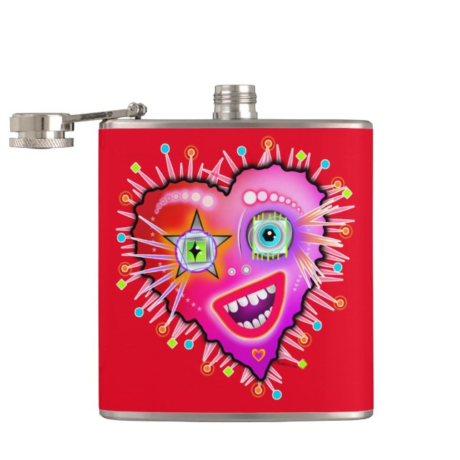 MY HEART WILL GLOW ON FLASK (Opened)