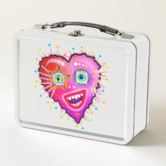 MY HEART WILL GLOW ON METAL LUNCH BOX