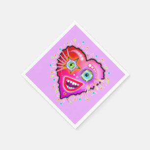 MY HEART WILL GLOW ON NAPKINS
