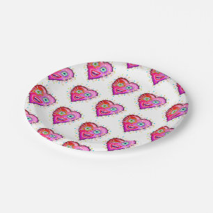 MY HEART WILL GLOW ON PAPER PLATES
