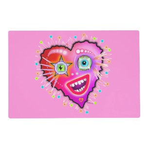MY HEART WILL GLOW ON PLACEMAT