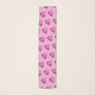 MY HEART WILL GLOW ON SCARF