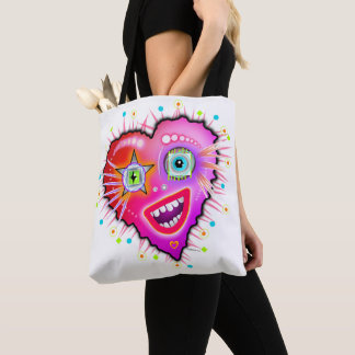 MY HEART WILL GLOW ON TOTE BAG