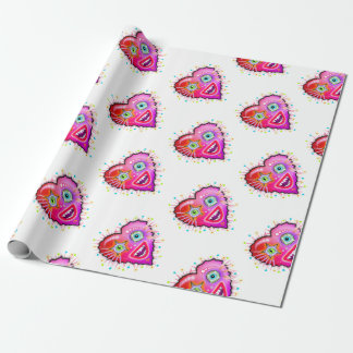 MY HEART WILL GLOW ON WRAPPING PAPER