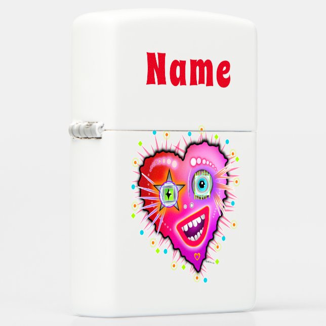 MY HEART WILL GLOW ON ZIPPO LIGHTER (Right)