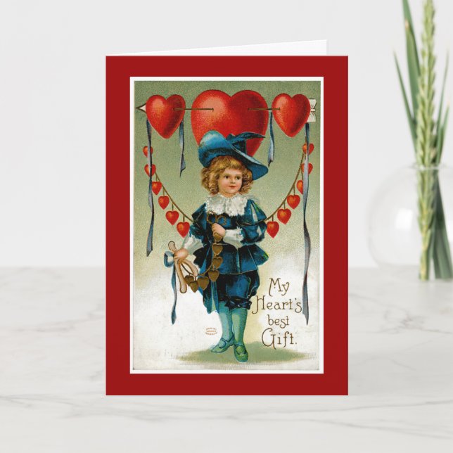 My Heart's Best Gift Holiday Card (Front)