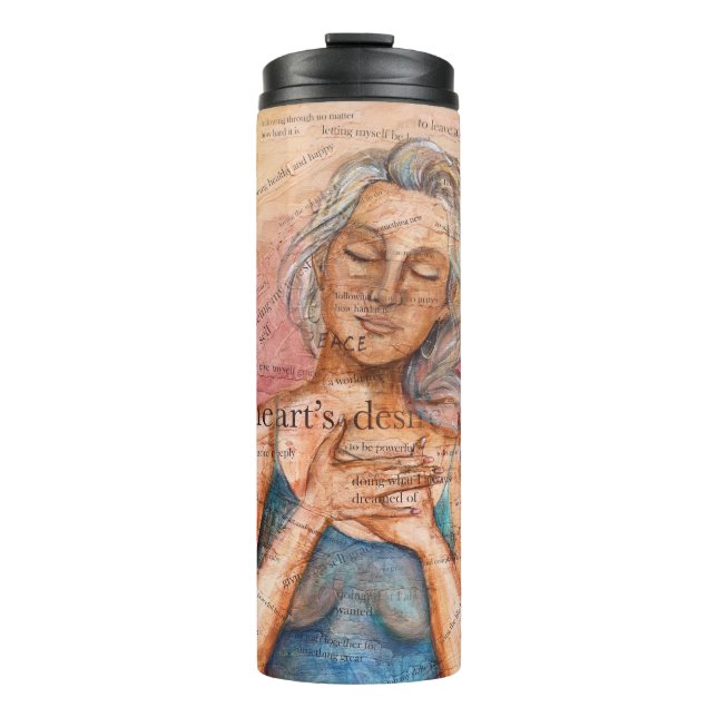 "My Heart's Desire" Thermal Tumbler (Front)